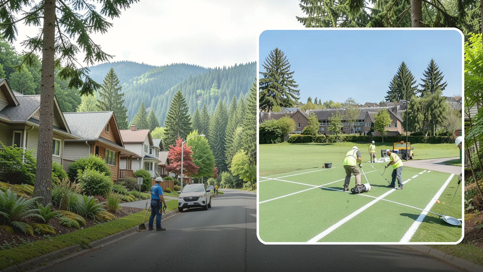 Field Line Marking in Darrington, Snohomish County, WA - Accurate, sport-specific field striping and painting to regulation dimensions for public play.