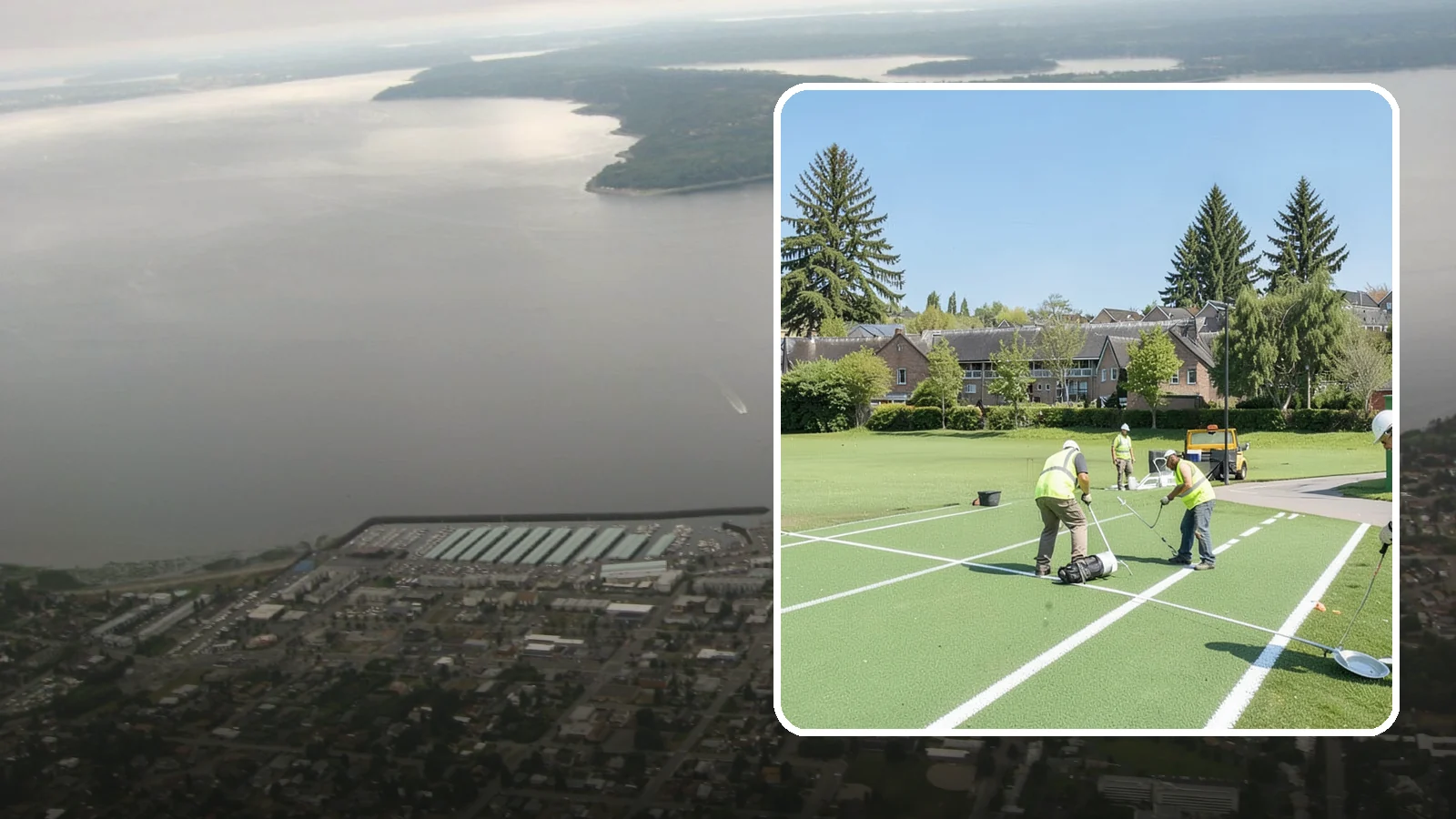 Field Line Marking in Des Moines, King County, WA - Accurate, sport-specific field striping and painting to regulation dimensions for public play.