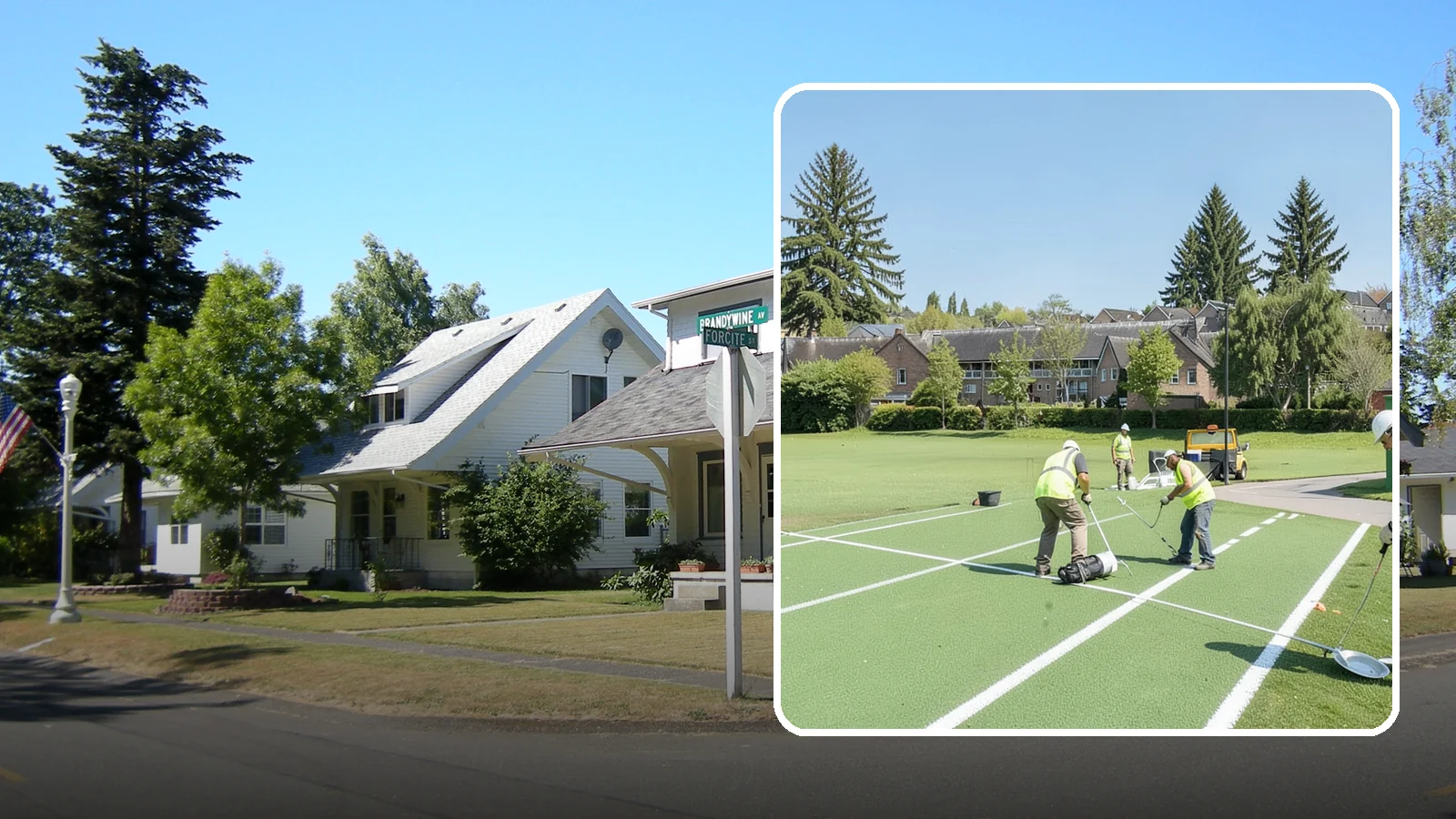 Field Line Marking in DuPont, Pierce County, WA - Accurate, sport-specific field striping and painting to regulation dimensions for public play.