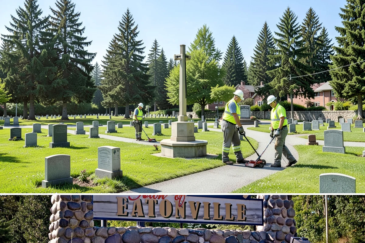 Field Line Marking in Eatonville, Pierce County, WA - Base layouts are set in early spring before the season, with re-marks recurring through the active play months.