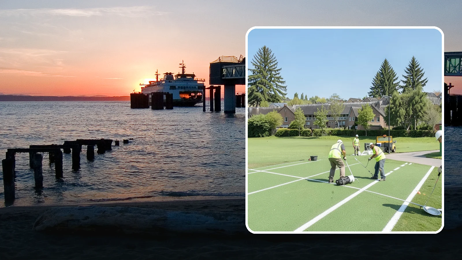 Field Line Marking in Edmonds, Snohomish County, WA - Accurate, sport-specific field striping and painting to regulation dimensions for public play.