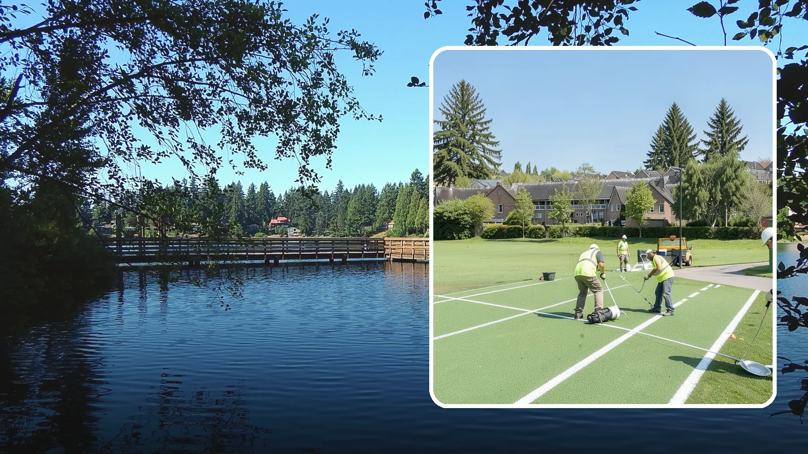 Field Line Marking in Federal Way, King County, WA - Accurate, sport-specific field striping and painting to regulation dimensions for public play.