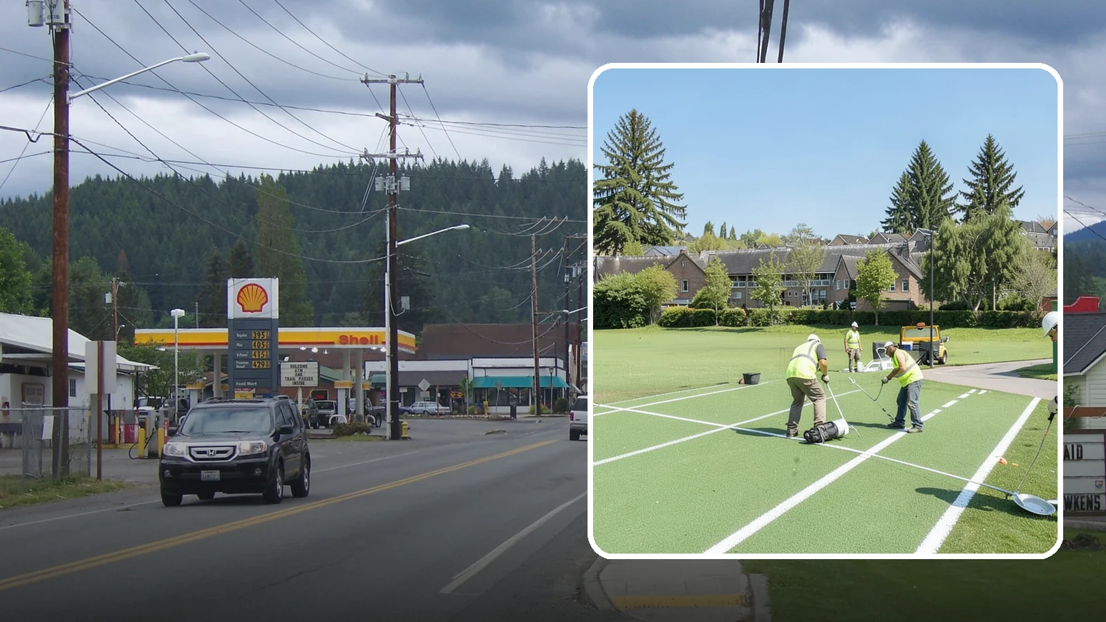 Field Line Marking in Granite Falls, Snohomish County, WA - Accurate, sport-specific field striping and painting to regulation dimensions for public play.