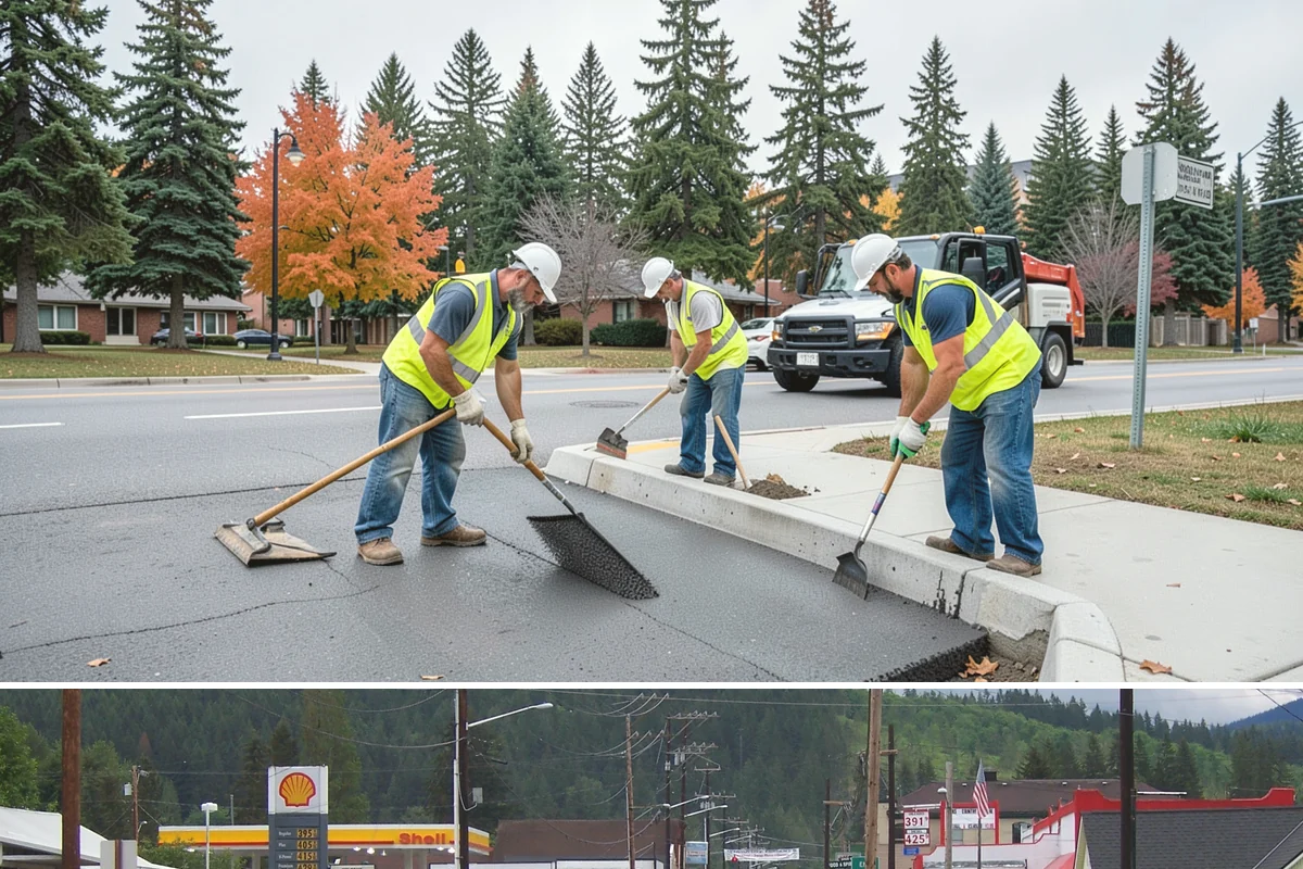 Field Line Marking in Granite Falls, Snohomish County, WA - Base layouts are set in early spring before the season, with re-marks recurring through the active play months.