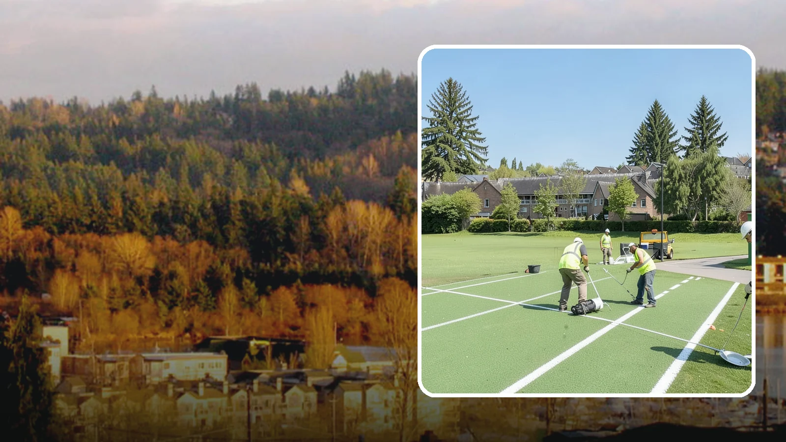 Field Line Marking in Kenmore, King County, WA - Accurate, sport-specific field striping and painting to regulation dimensions for public play.