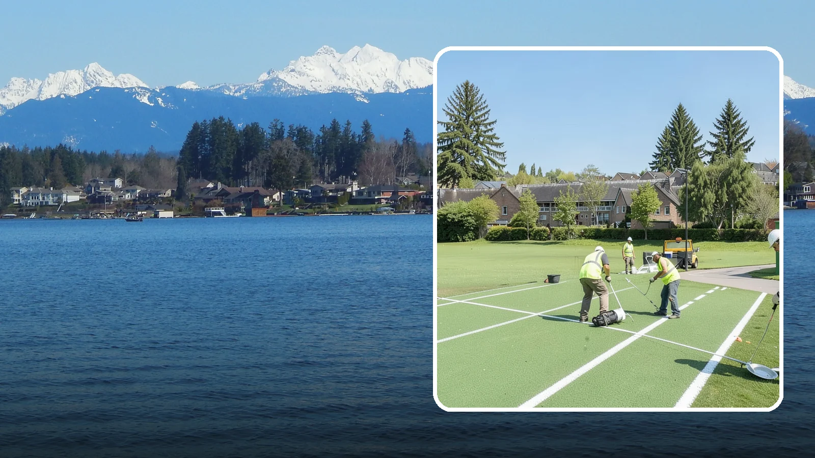 Field Line Marking in Lake Stevens, Snohomish County, WA - Accurate, sport-specific field striping and painting to regulation dimensions for public play.