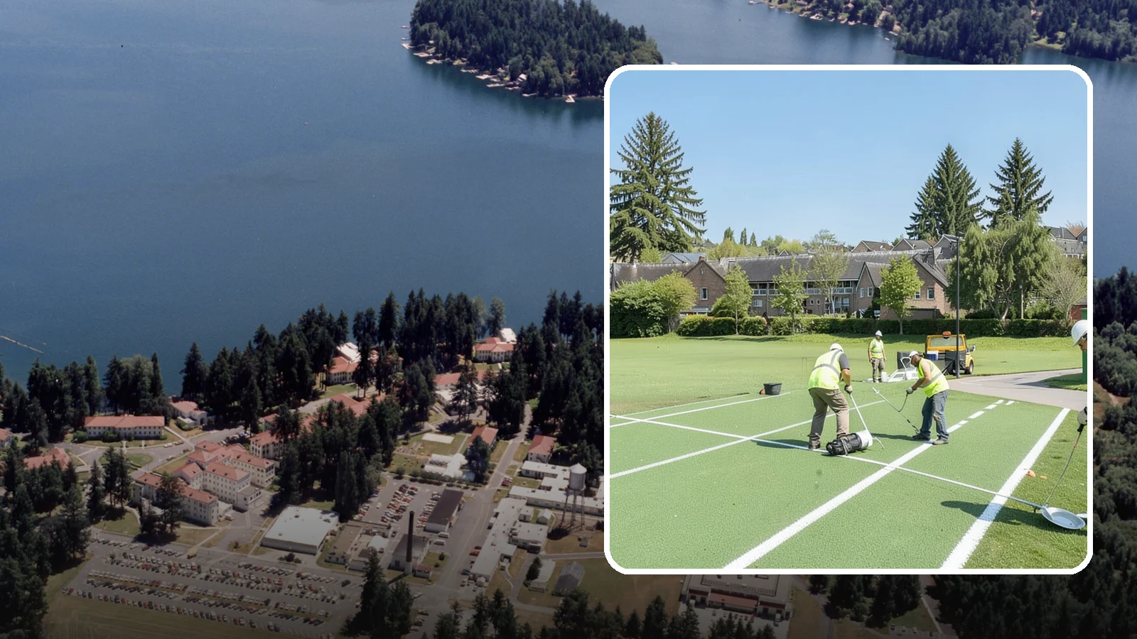 Field Line Marking in Lakewood, Pierce County, WA - Accurate, sport-specific field striping and painting to regulation dimensions for public play.