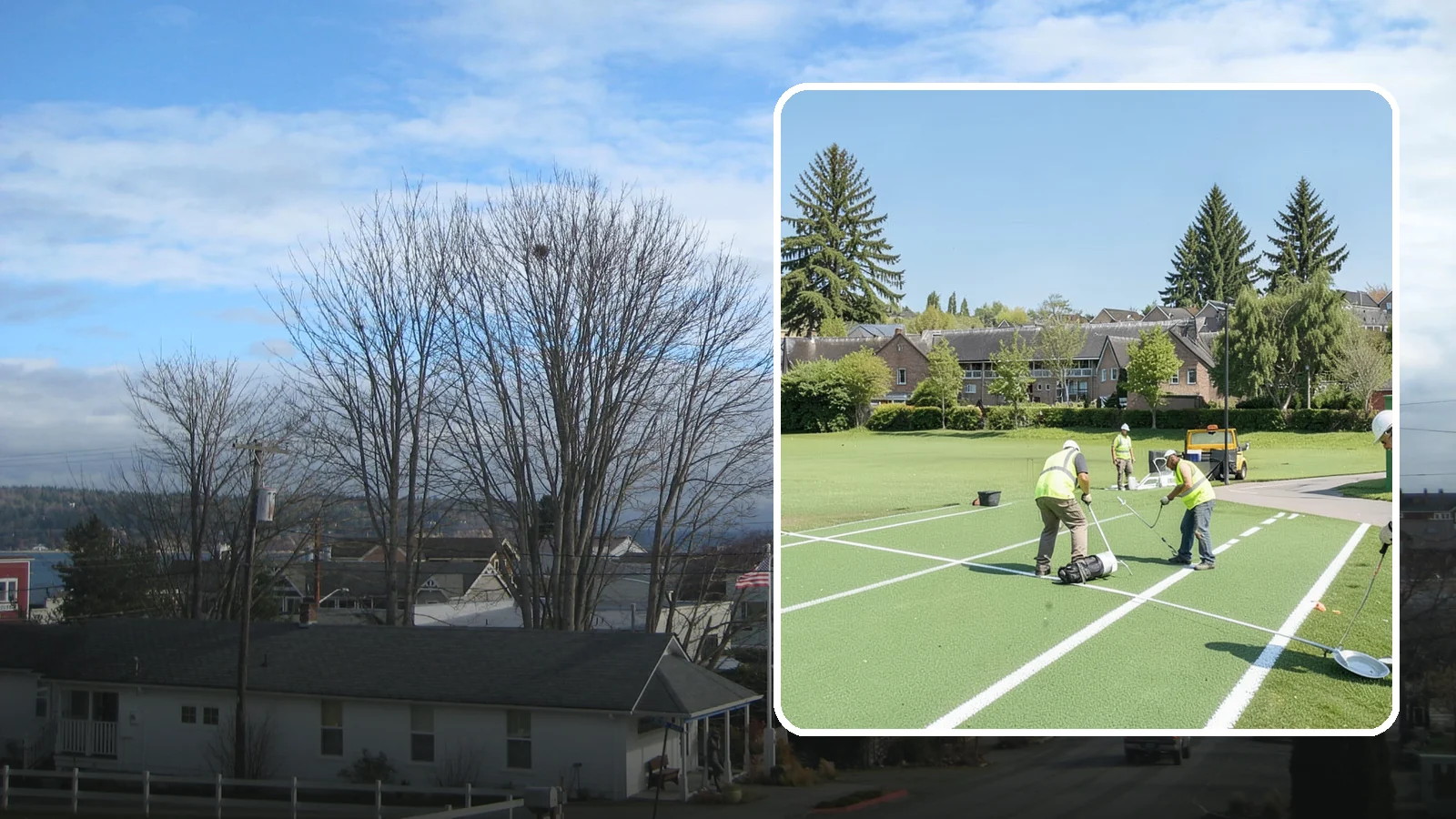 Field Line Marking in Langley, Island County, WA - Accurate, sport-specific field striping and painting to regulation dimensions for public play.