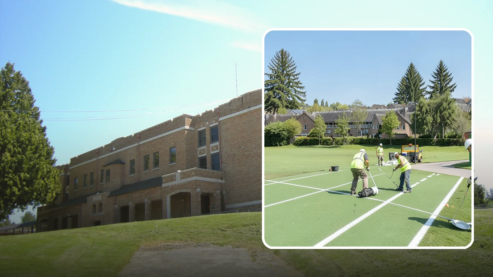 Field Line Marking in Maple Valley, King County, WA - Accurate, sport-specific field striping and painting to regulation dimensions for public play.