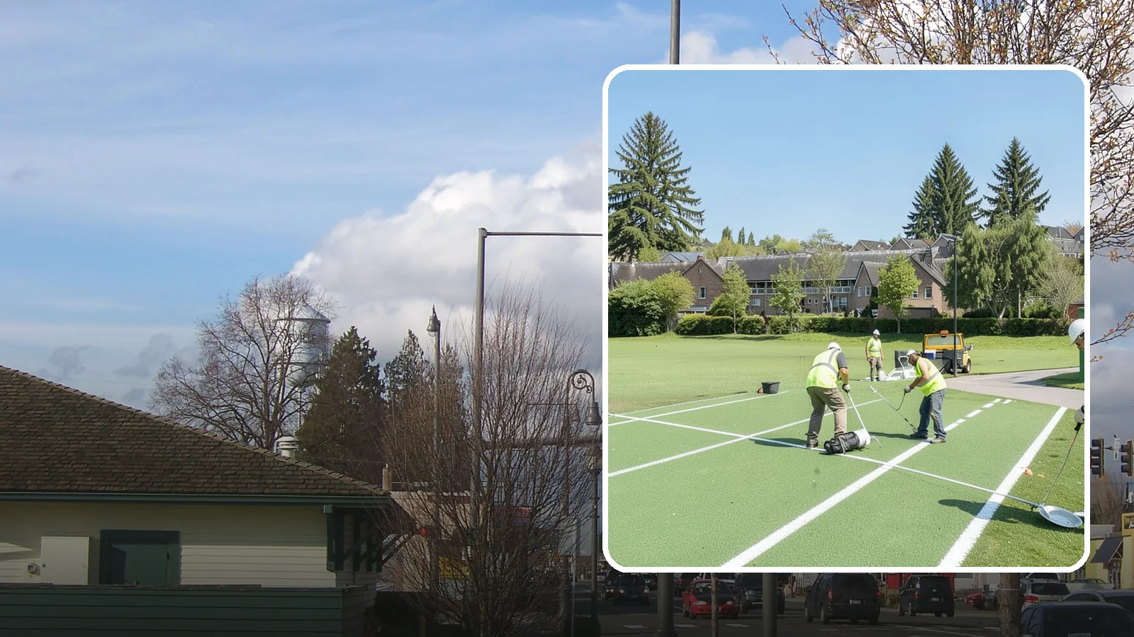 Field Line Marking in Marysville, Snohomish County, WA - Accurate, sport-specific field striping and painting to regulation dimensions for public play.