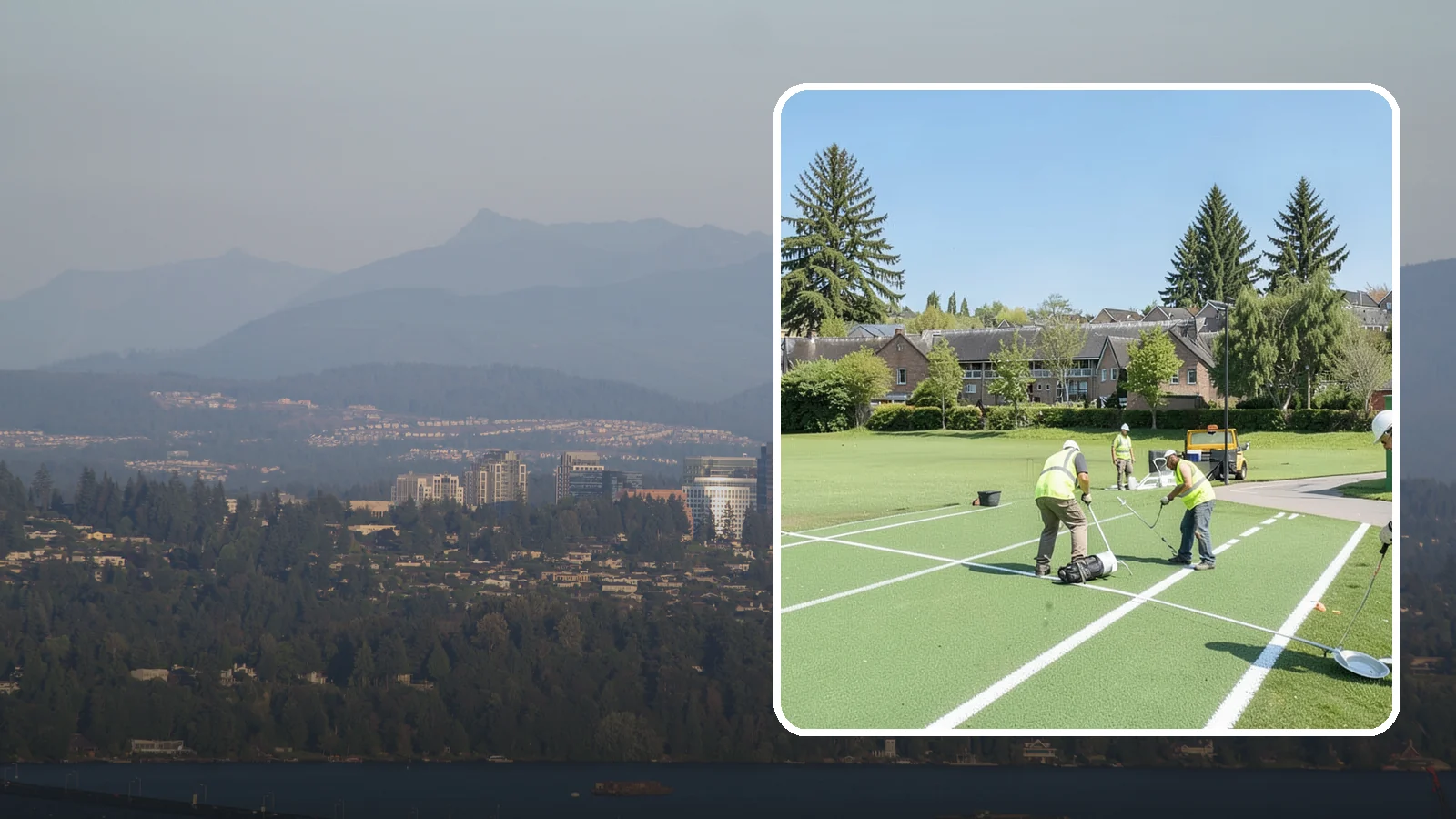 Field Line Marking in Medina, King County, WA - Accurate, sport-specific field striping and painting to regulation dimensions for public play.