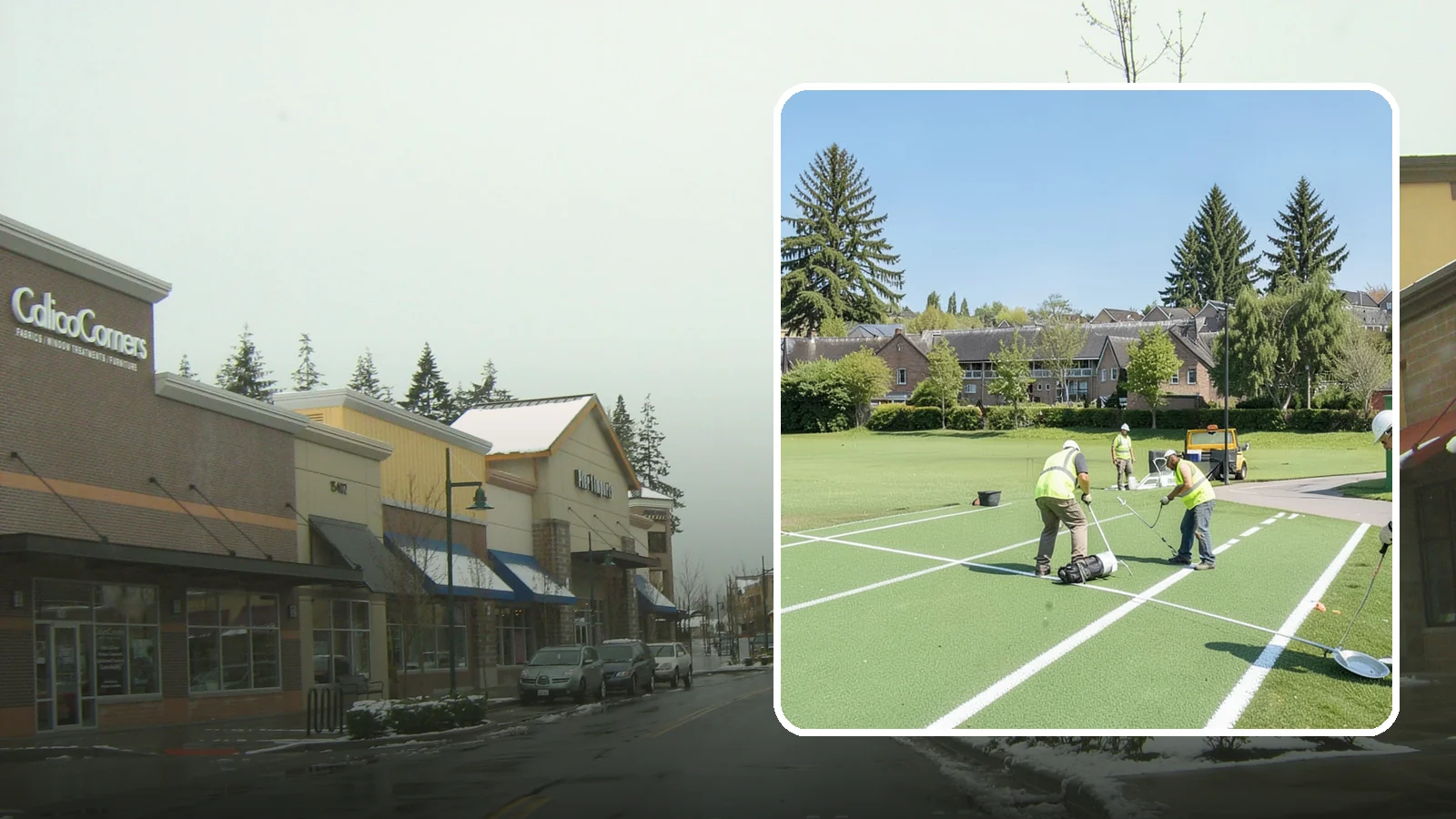 Field Line Marking in Mill Creek, Snohomish County, WA - Accurate, sport-specific field striping and painting to regulation dimensions for public play.