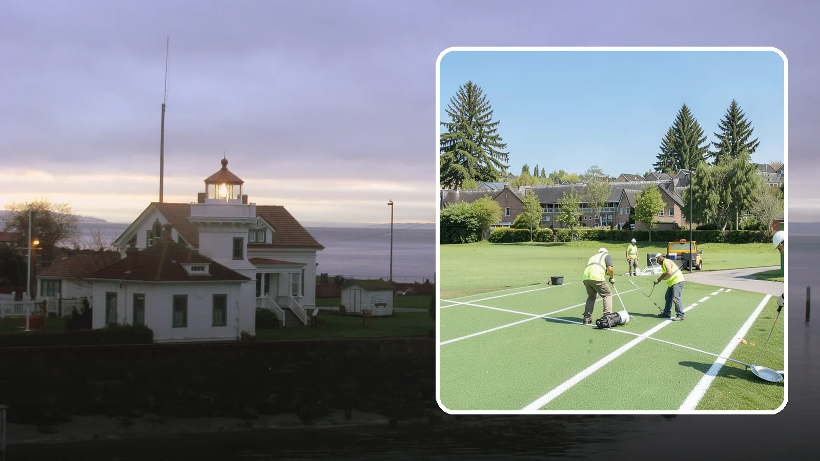 Field Line Marking in Mukilteo, Snohomish County, WA - Accurate, sport-specific field striping and painting to regulation dimensions for public play.