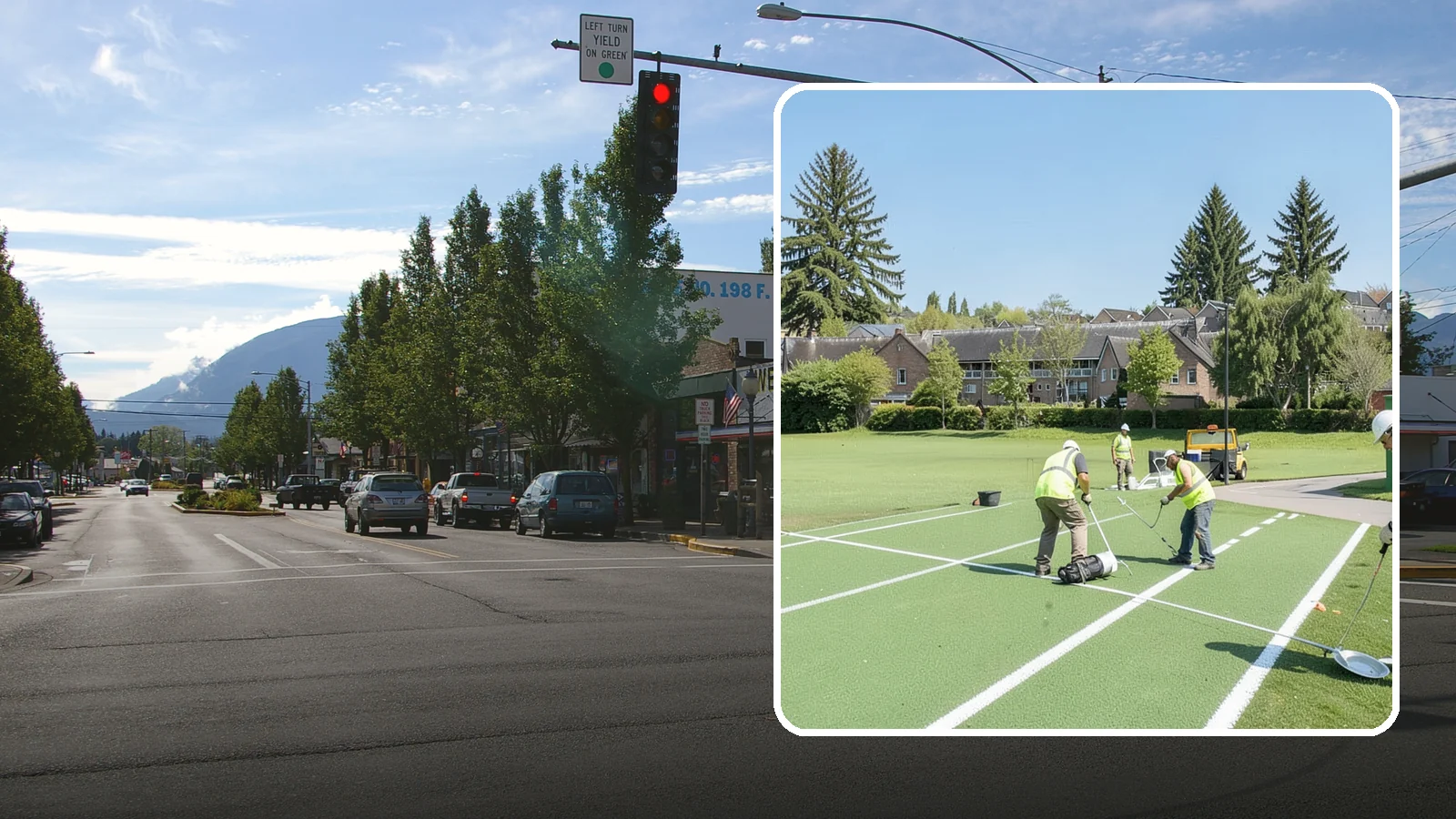 Field Line Marking in North Bend, King County, WA - Accurate, sport-specific field striping and painting to regulation dimensions for public play.