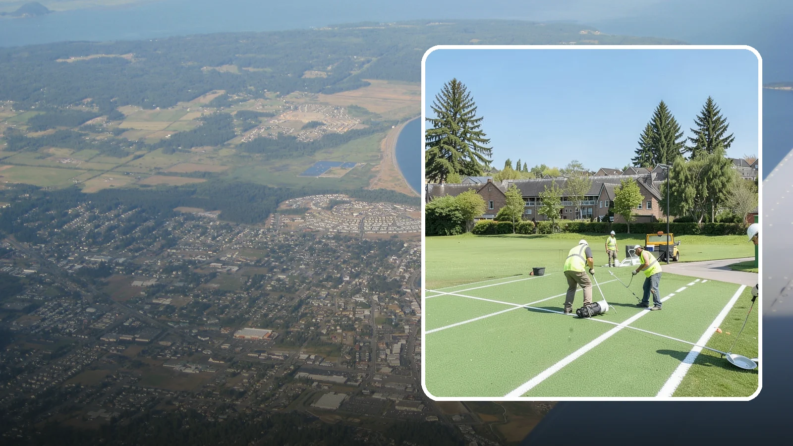 Field Line Marking in Oak Harbor, Island County, WA - Accurate, sport-specific field striping and painting to regulation dimensions for public play.