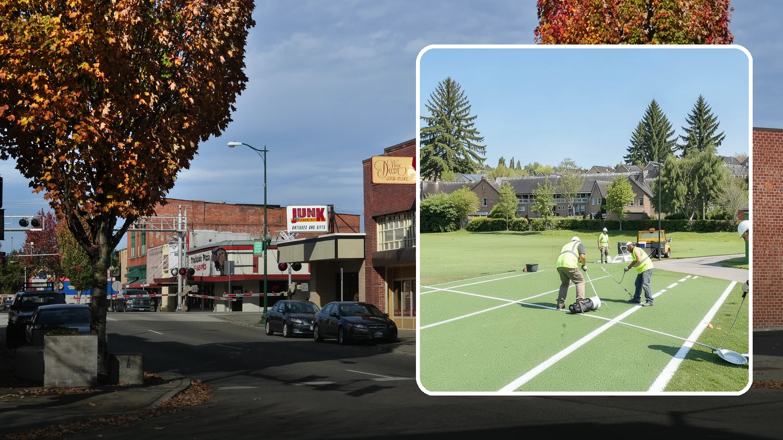 Field Line Marking in Puyallup, Pierce County, WA - Accurate, sport-specific field striping and painting to regulation dimensions for public play.