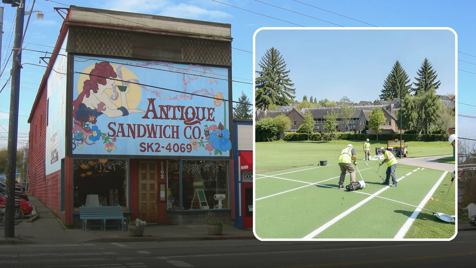 Field Line Marking in Ruston, Pierce County, WA - Accurate, sport-specific field striping and painting to regulation dimensions for public play.