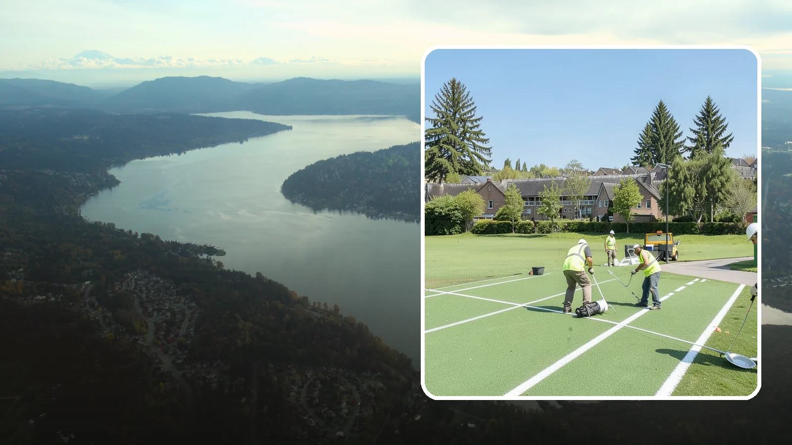 Field Line Marking in Sammamish, King County, WA - Accurate, sport-specific field striping and painting to regulation dimensions for public play.