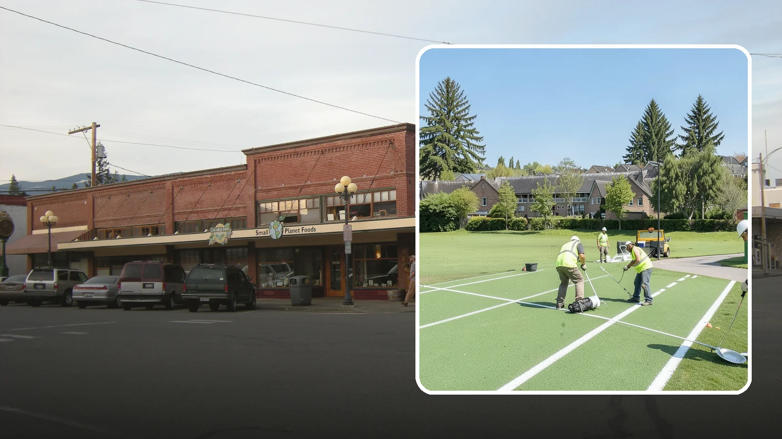Field Line Marking in Sedro-Woolley, Skagit County, WA - Accurate, sport-specific field striping and painting to regulation dimensions for public play.