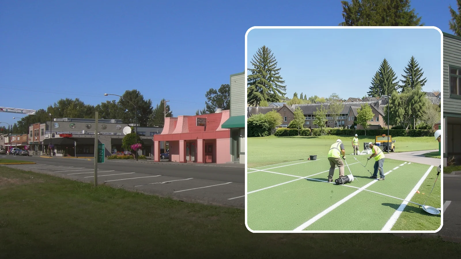Field Line Marking in Snoqualmie, King County, WA - Accurate, sport-specific field striping and painting to regulation dimensions for public play.