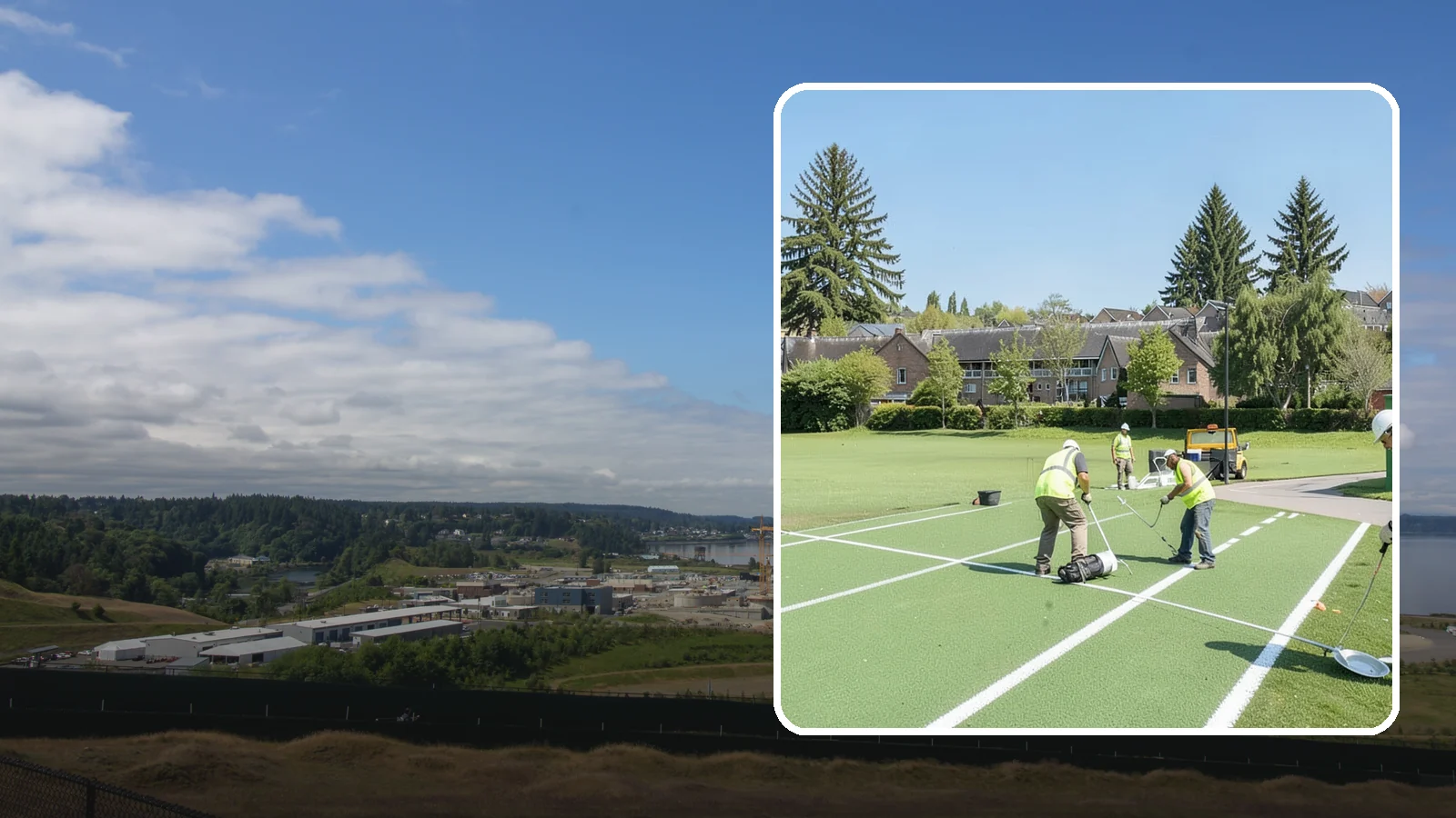 Field Line Marking in University Place, Pierce County, WA - Accurate, sport-specific field striping and painting to regulation dimensions for public play.