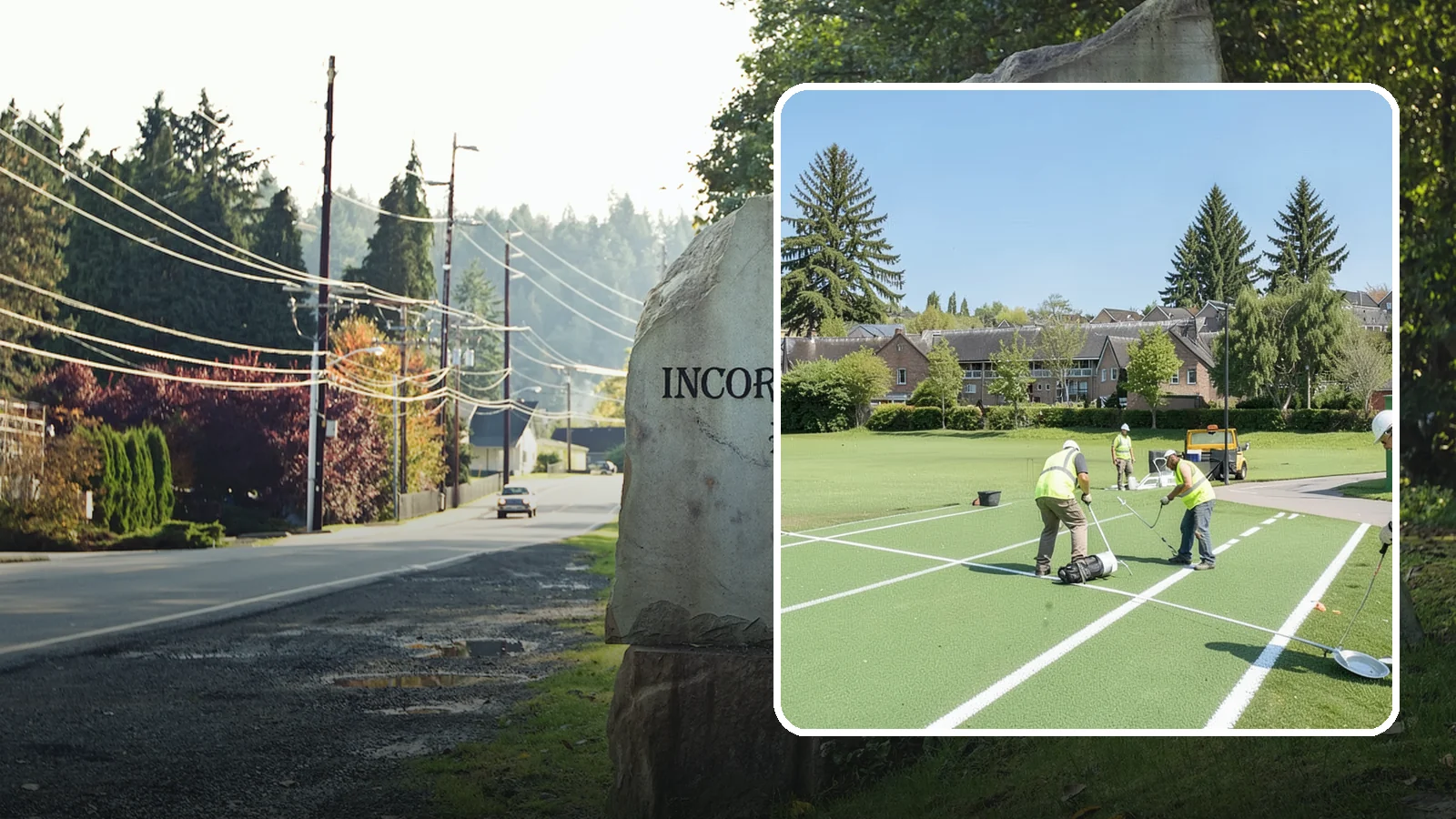 Field Line Marking in Wilkeson, Pierce County, WA - Accurate, sport-specific field striping and painting to regulation dimensions for public play.
