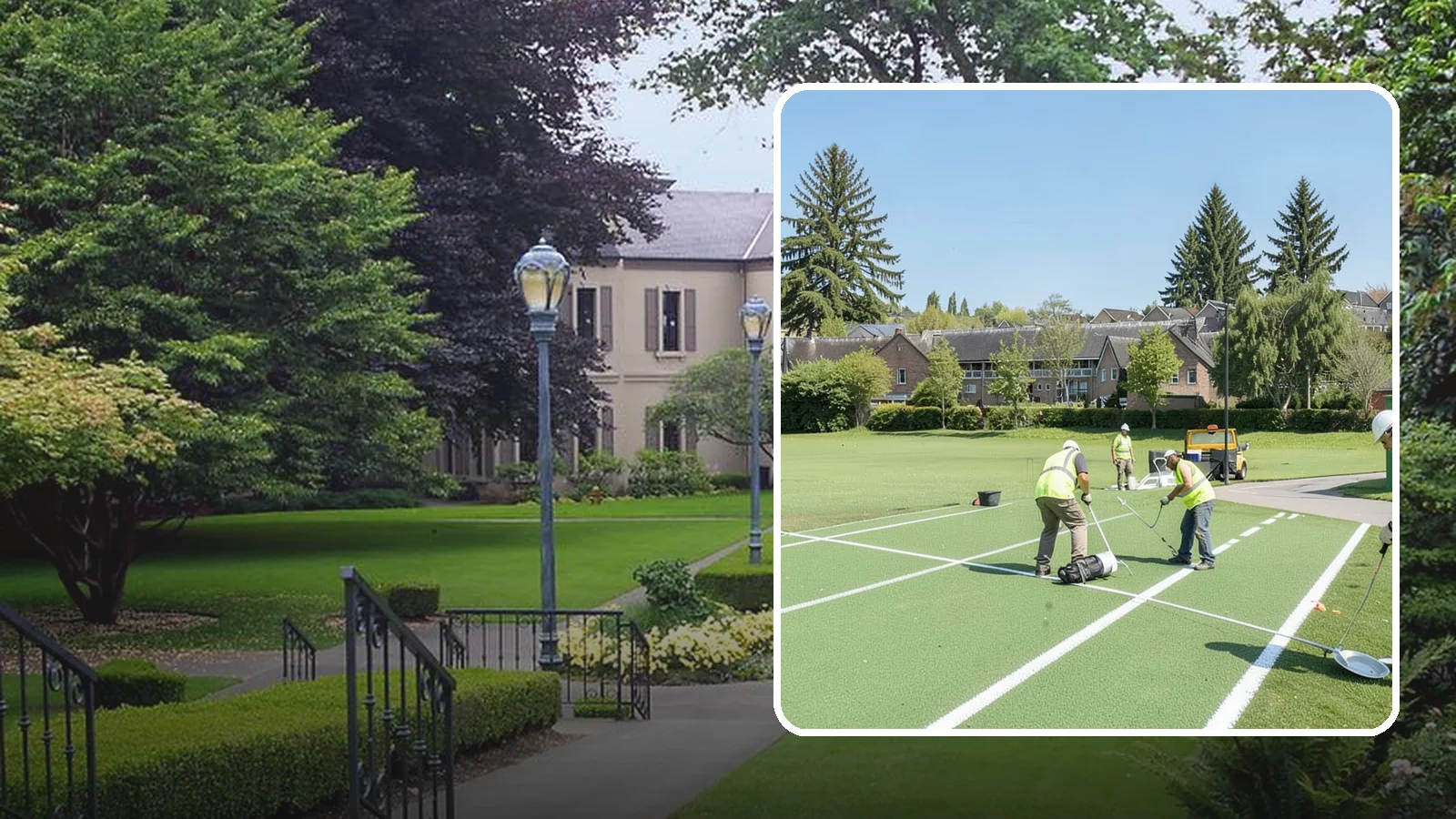 Field Line Marking in Woodinville, King County, WA - Accurate, sport-specific field striping and painting to regulation dimensions for public play.