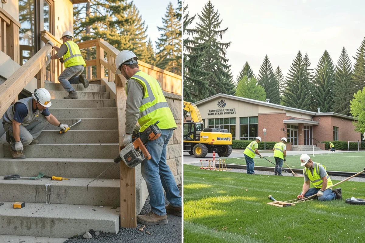 Fire District Grounds Maintenance in Carnation, King County, WA - Coordinate with the district on station access and response constraints
