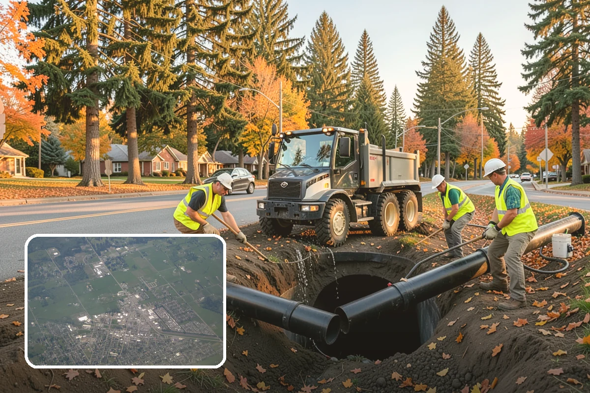 Fire District Grounds Maintenance in Enumclaw, King County, WA - Apparatus aprons and access lanes kept clear at all times