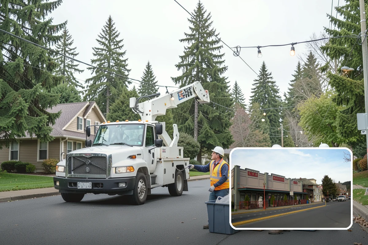 Fire District Grounds Maintenance in Issaquah, King County, WA - Apparatus aprons and access lanes kept clear at all times