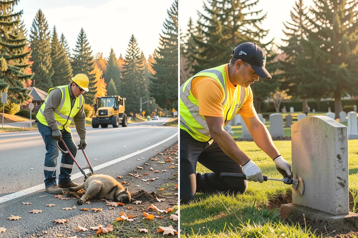 Fire District Grounds Maintenance in La Conner, Skagit County, WA - Coordinate with the district on station access and response constraints