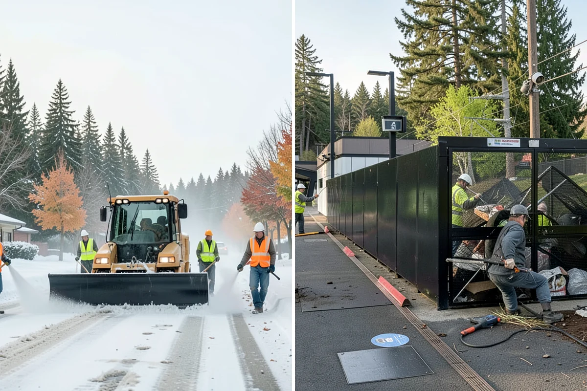 Fire District Grounds Maintenance in Lyman, Skagit County, WA - Coordinate with the district on station access and response constraints
