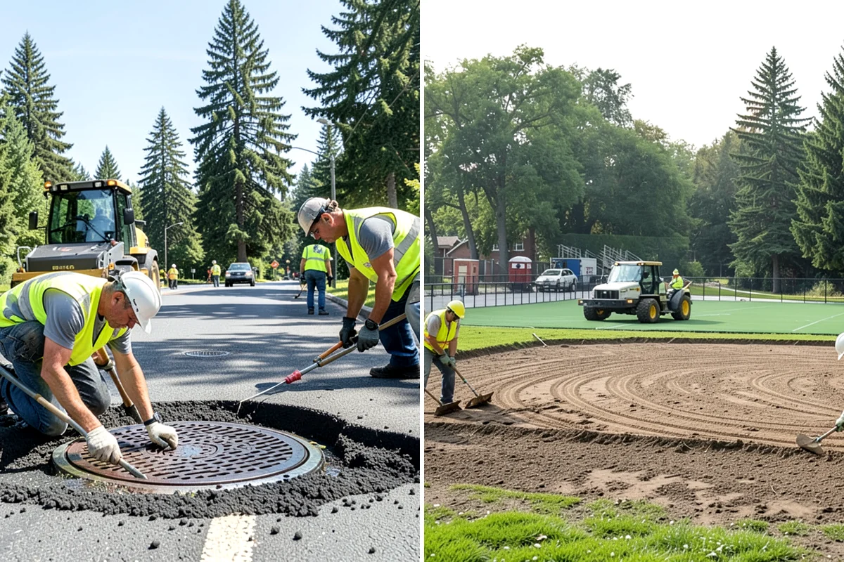 Fire District Grounds Maintenance in Maple Valley, King County, WA - Coordinate with the district on station access and response constraints