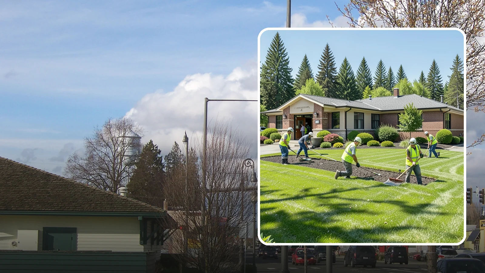 Fire District Grounds Maintenance in Marysville, Snohomish County, WA - Grounds maintenance for fire district stations and training facilities across Western Washington.