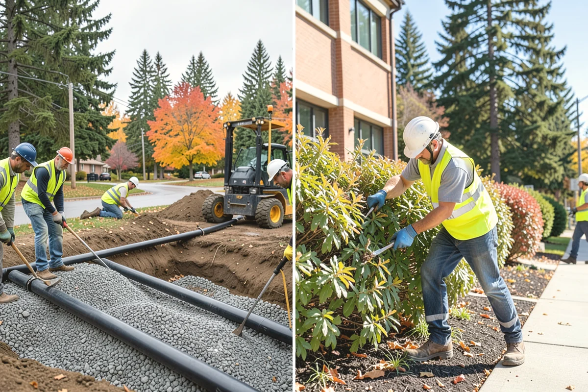 Fire District Grounds Maintenance in Mill Creek, Snohomish County, WA - Coordinate with the district on station access and response constraints