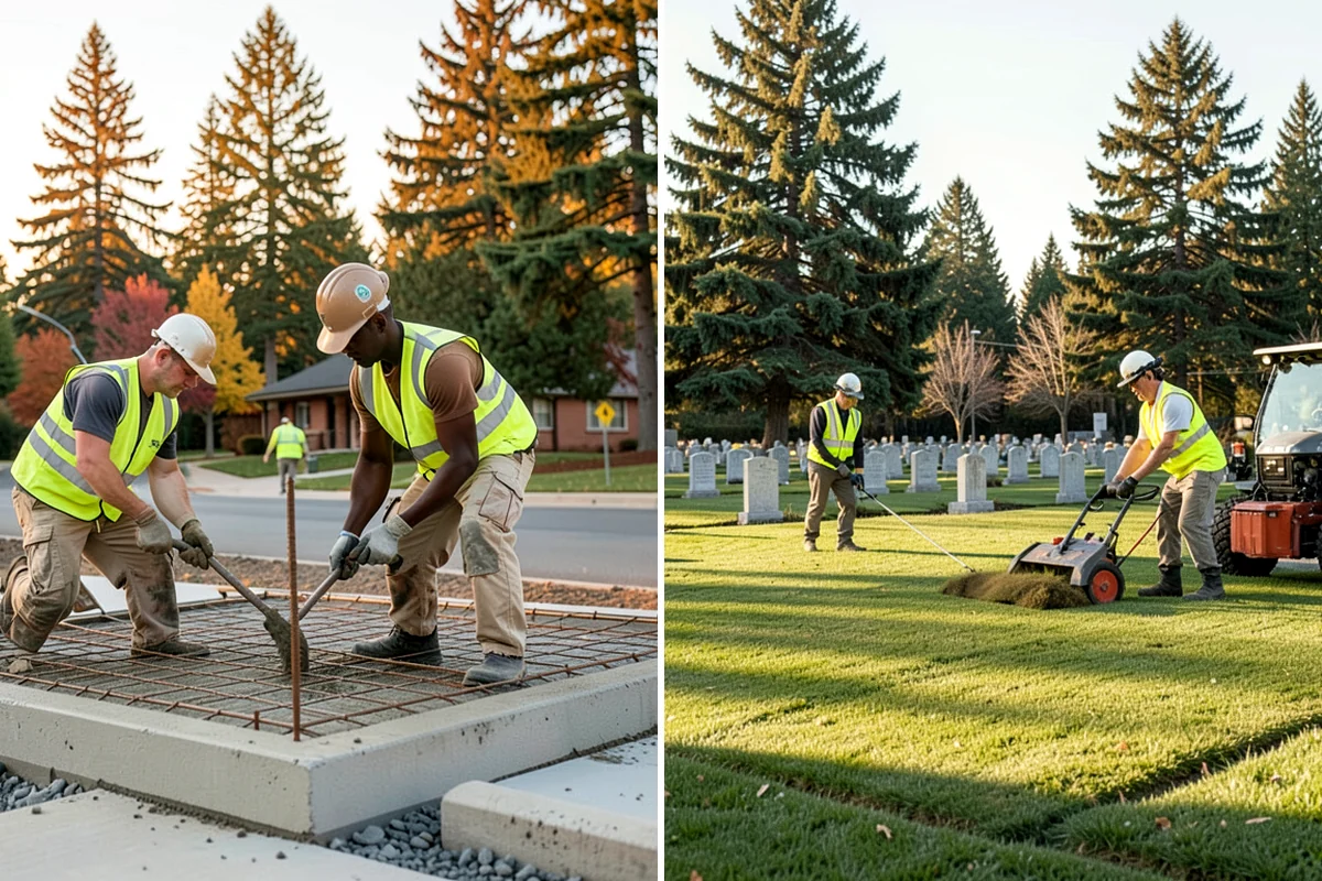 Fire District Grounds Maintenance in Normandy Park, King County, WA - Coordinate with the district on station access and response constraints