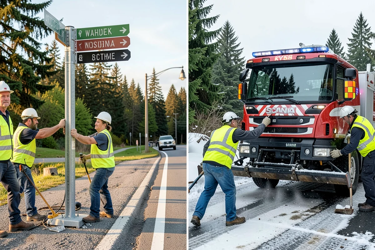 Fire District Grounds Maintenance in Pacific, King County, WA - Coordinate with the district on station access and response constraints