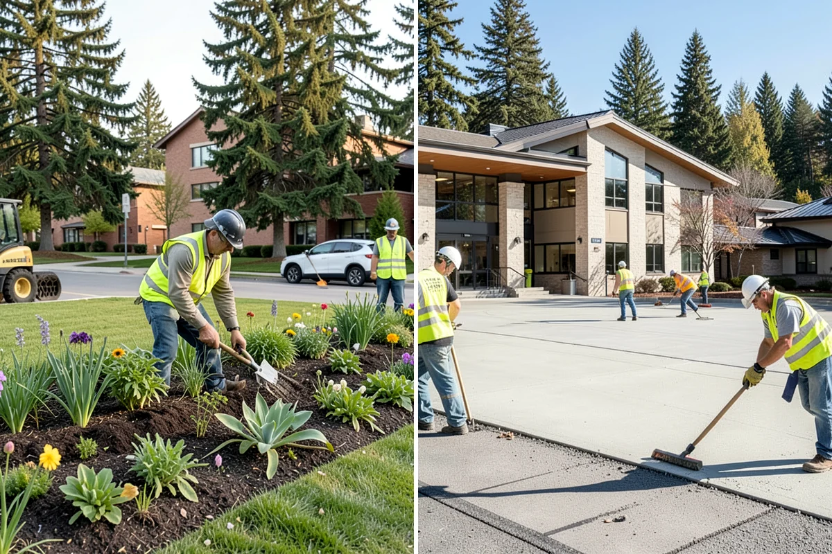 Fire District Grounds Maintenance in Puyallup, Pierce County, WA - Coordinate with the district on station access and response constraints