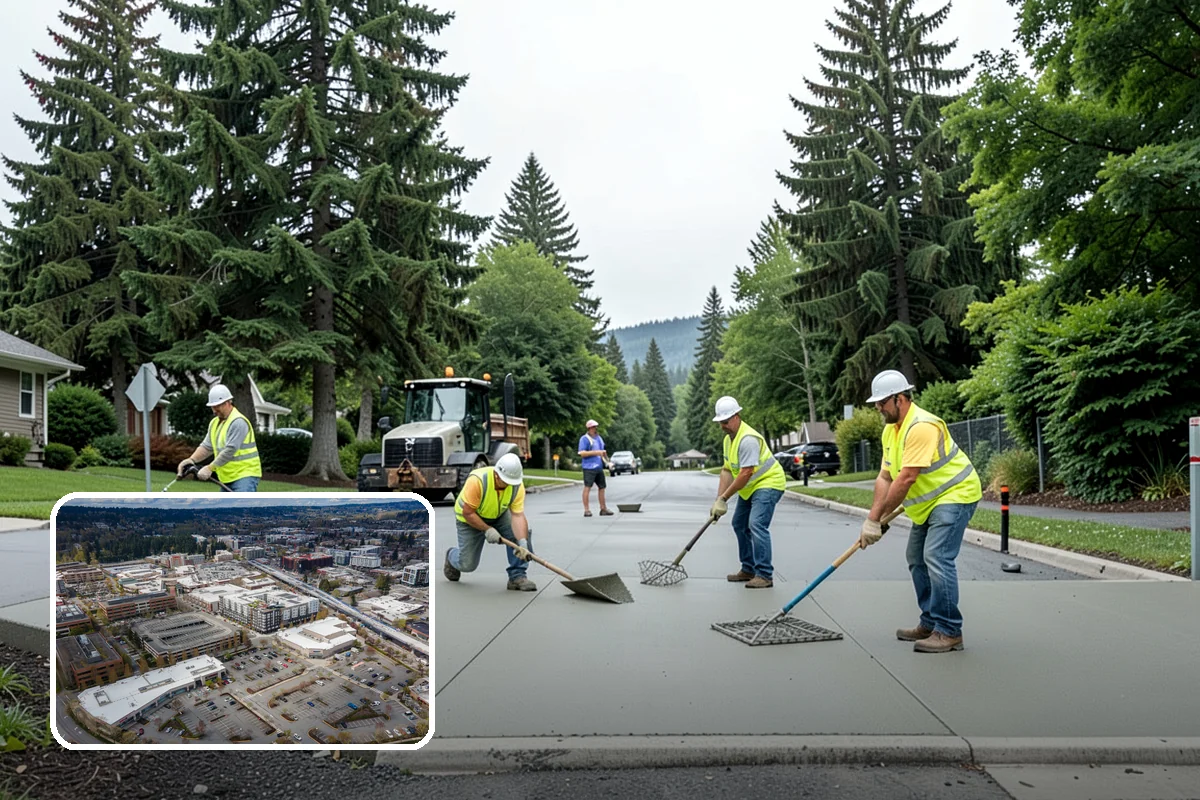 Fire District Grounds Maintenance in Redmond, King County, WA - Apparatus aprons and access lanes kept clear at all times