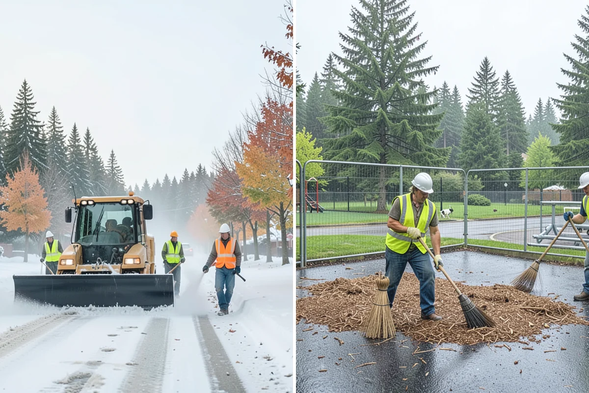 Fire District Grounds Maintenance in Roy, Pierce County, WA - Coordinate with the district on station access and response constraints