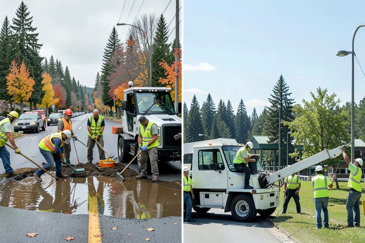 Fire District Grounds Maintenance in Snoqualmie, King County, WA - Coordinate with the district on station access and response constraints