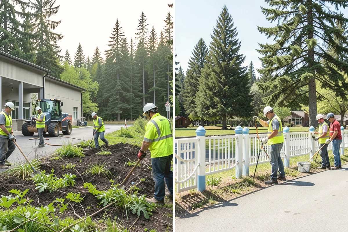 Fire District Grounds Maintenance in Tacoma, Pierce County, WA - Coordinate with the district on station access and response constraints