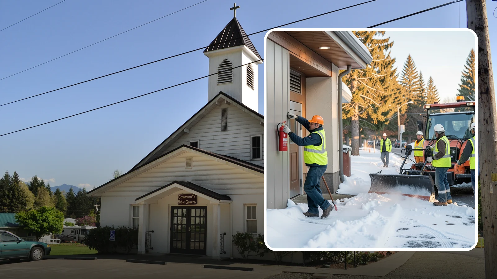 Fire Extinguisher Service in Concrete, Skagit County, WA - Portable fire extinguisher inspection, recharge, and certification for public buildings and facilities.