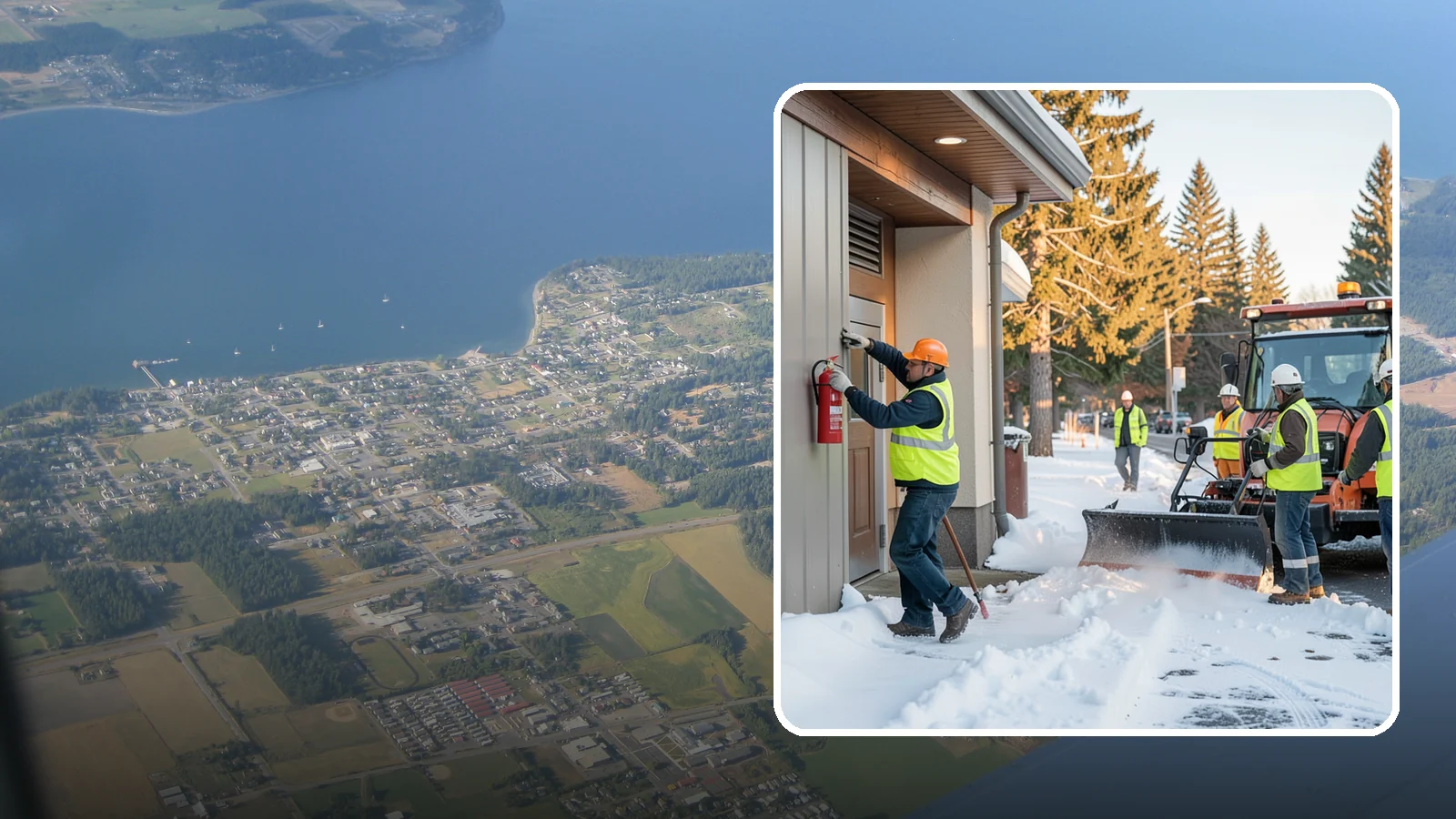 Fire Extinguisher Service in Coupeville, Island County, WA - Portable fire extinguisher inspection, recharge, and certification for public buildings and facilities.