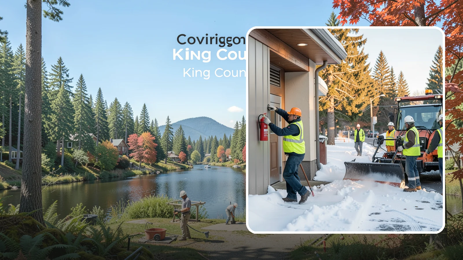 Fire Extinguisher Service in Covington, King County, WA - Portable fire extinguisher inspection, recharge, and certification for public buildings and facilities.