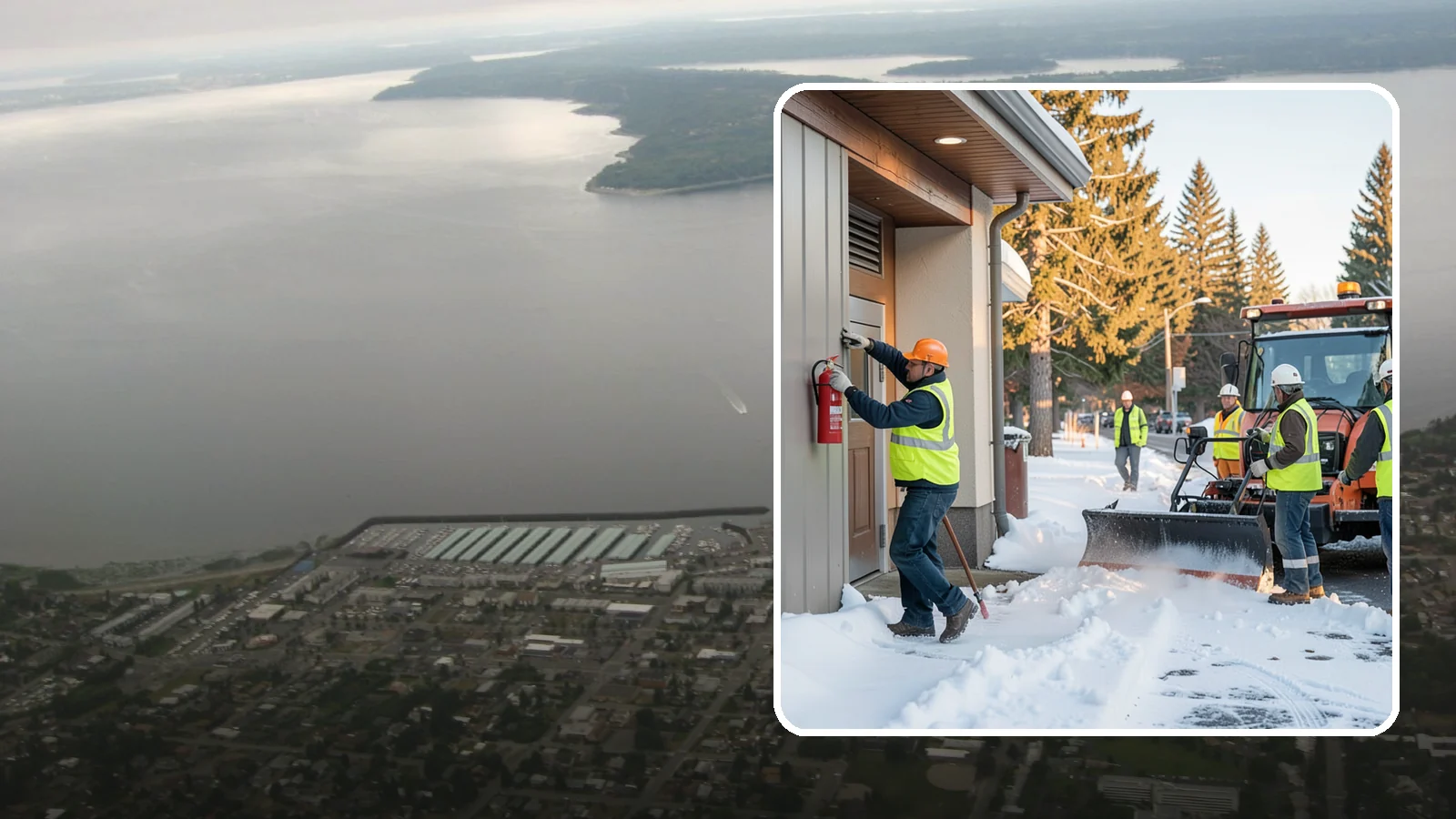 Fire Extinguisher Service in Des Moines, King County, WA - Portable fire extinguisher inspection, recharge, and certification for public buildings and facilities.