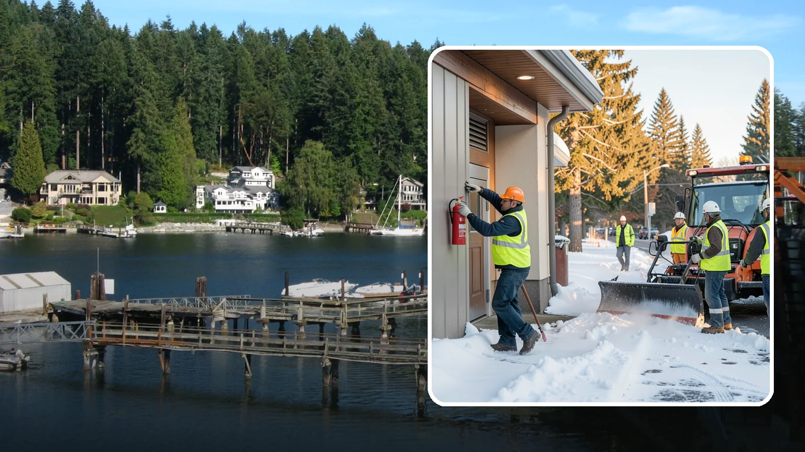 Fire Extinguisher Service in Gig Harbor, Pierce County, WA - Portable fire extinguisher inspection, recharge, and certification for public buildings and facilities.