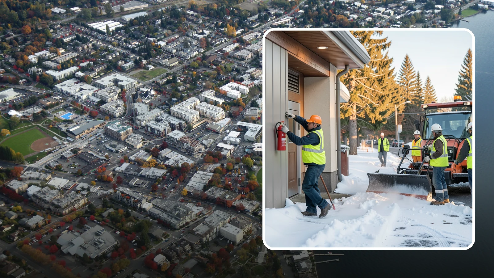 Fire Extinguisher Service in Kirkland, King County, WA - Portable fire extinguisher inspection, recharge, and certification for public buildings and facilities.