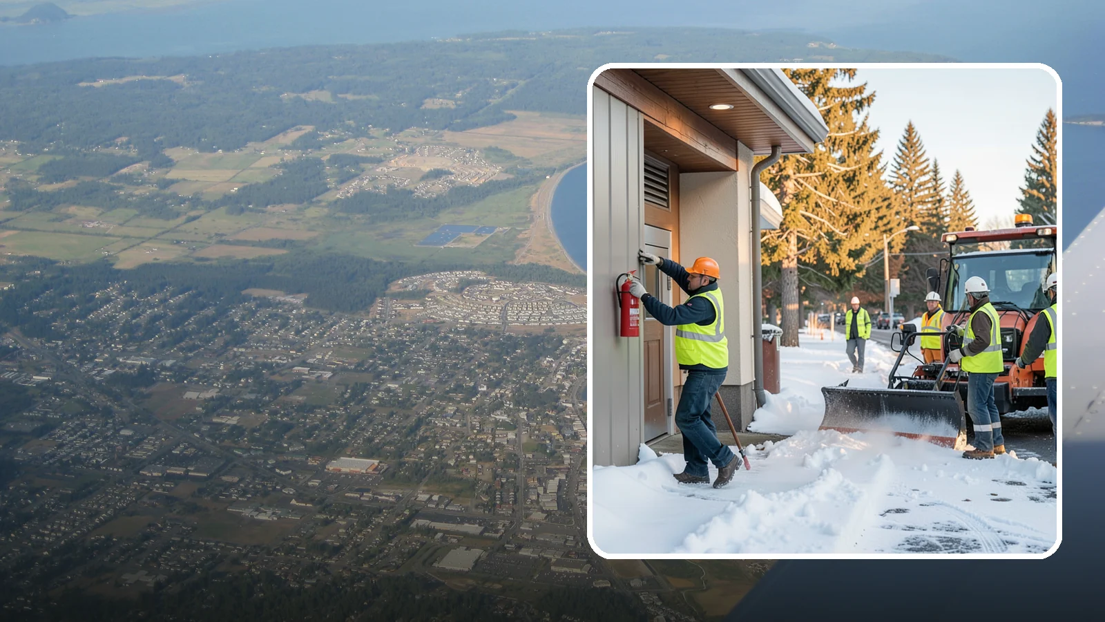 Fire Extinguisher Service in Oak Harbor, Island County, WA - Portable fire extinguisher inspection, recharge, and certification for public buildings and facilities.