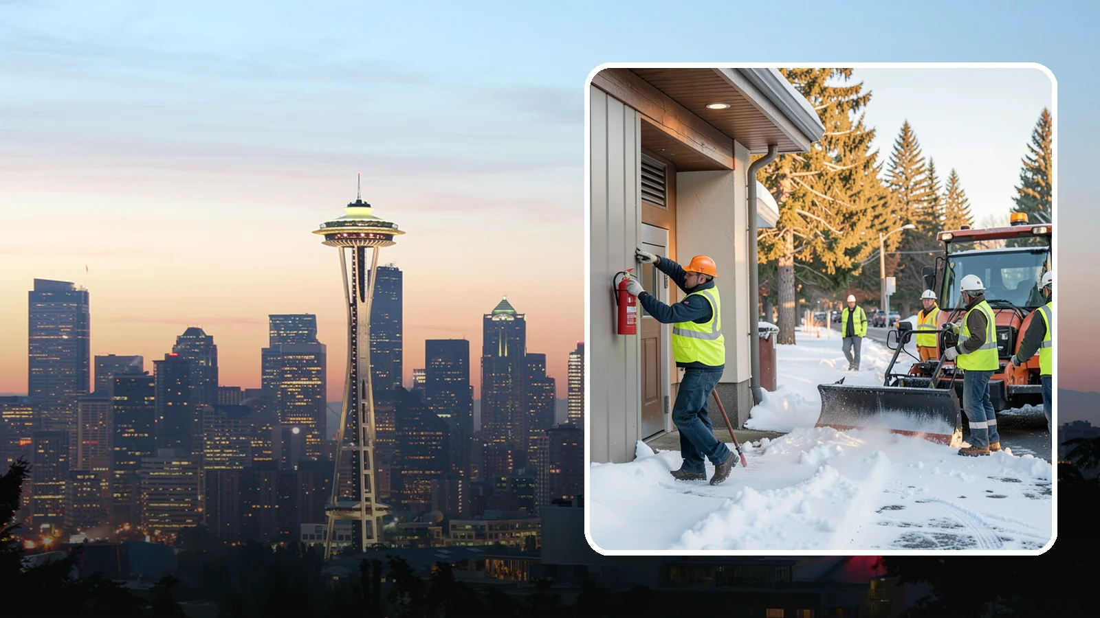 Fire Extinguisher Service in Seattle, King County, WA - Portable fire extinguisher inspection, recharge, and certification for public buildings and facilities.